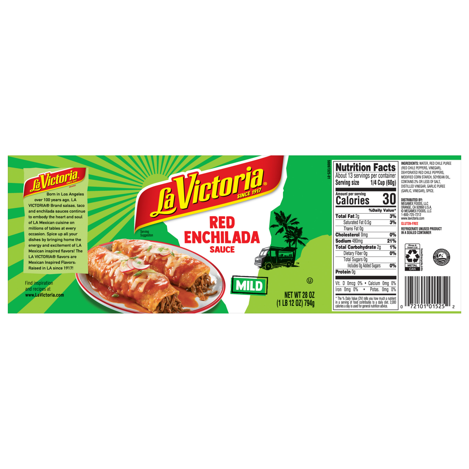 slide 6 of 8, La Victoria Enchilada Sauce - 28 oz, 28 oz