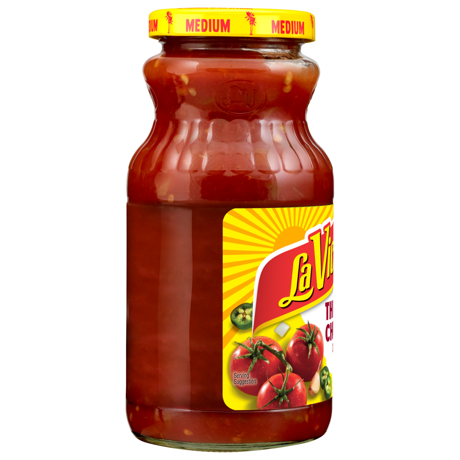 slide 4 of 8, La Victoria Thick & Chunky Medium Salsa, 15.5 oz