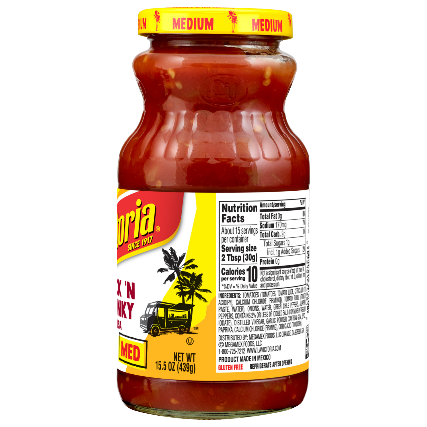 slide 5 of 8, La Victoria Thick & Chunky Medium Salsa, 15.5 oz