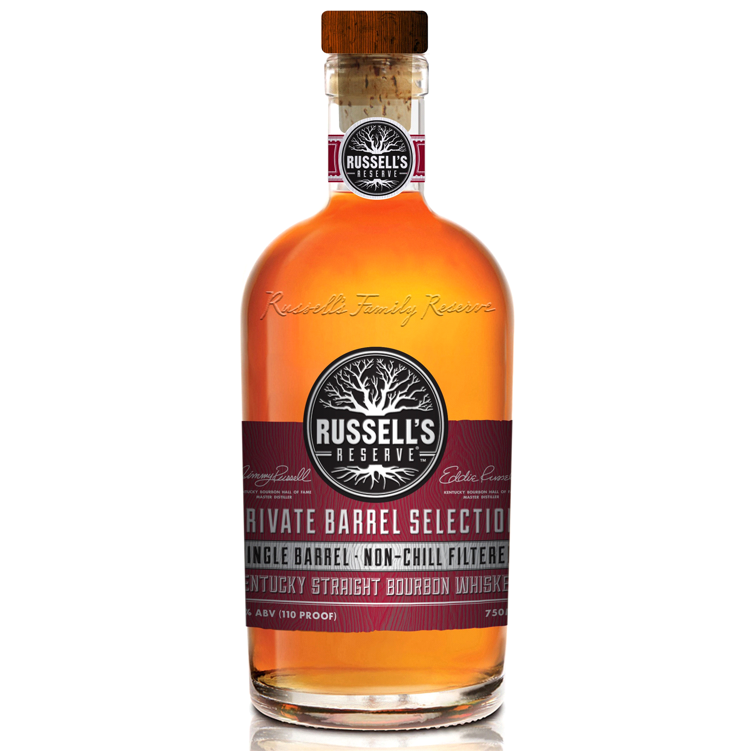 slide 1 of 2, Russell's Reserve Russell''s Reserve Private Barrel, 750 ml, 750 ml