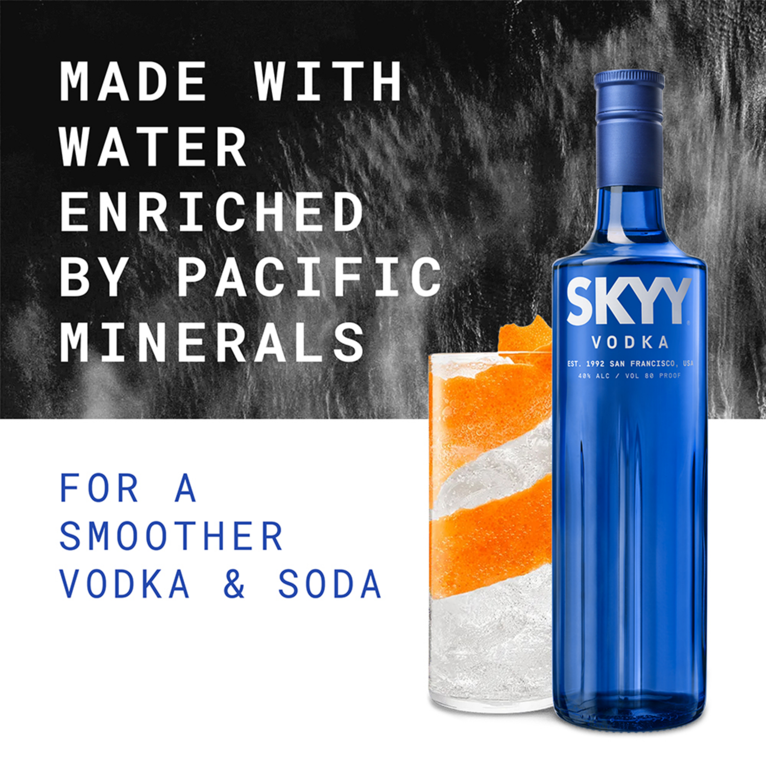 slide 4 of 4, Skyy Vodka 750 ml, 750 ct