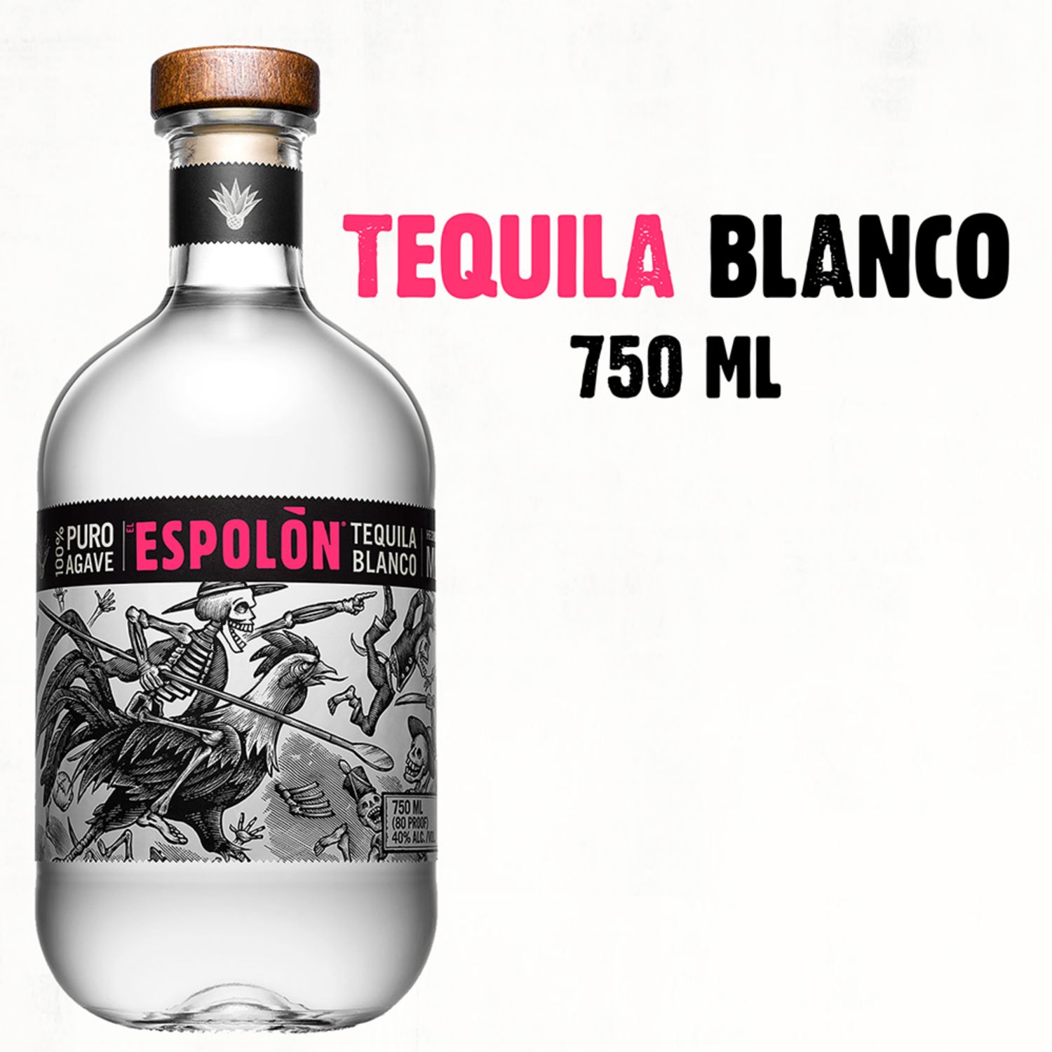 slide 3 of 3, Espolon Tequila 750 ml, 750 ml