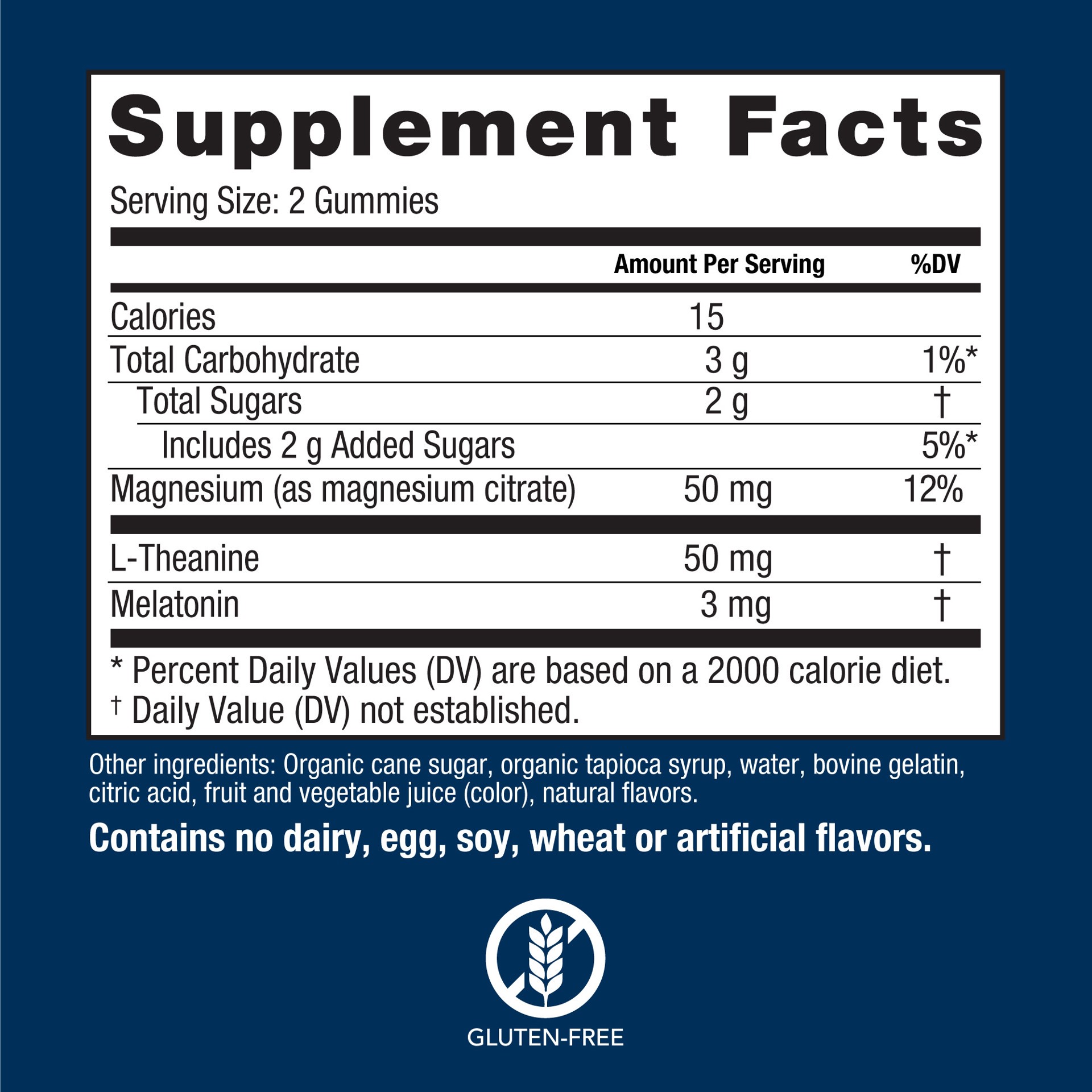 slide 5 of 5, Natural Vitality Sleep Blueberry Pomegranate Magnesium Supplement 120 Ct Gummies, 120 ct