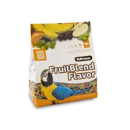 slide 1 of 1, ZuPreem Avianmaintenance Fruitblend Bird Diet for Large Birds, 3.5 lb