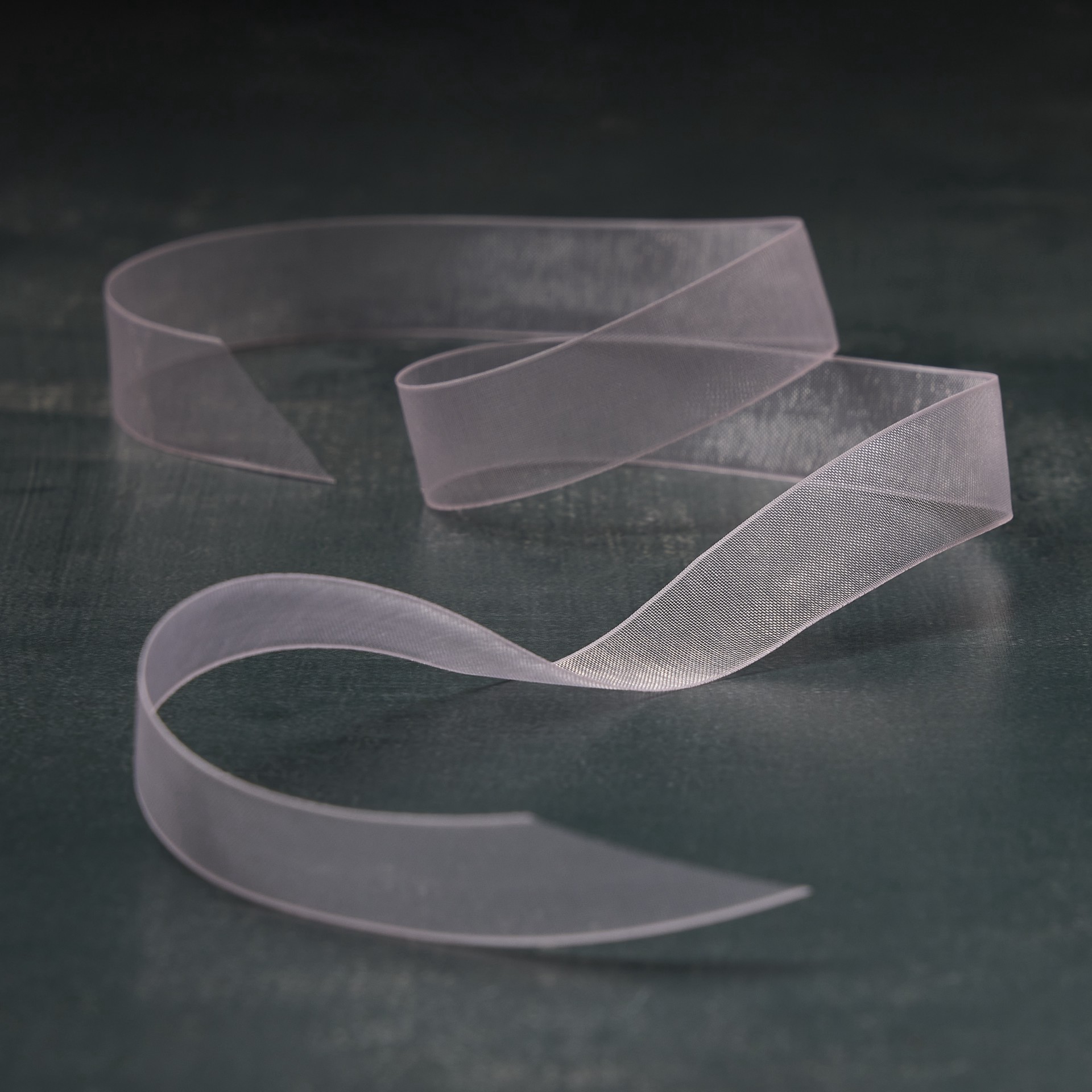 slide 2 of 2, 5/8" X 7yd. Light Pink Sheer Ribbon By Celebrate It Classic, 5/8 in x 7 yd