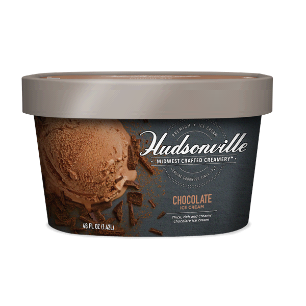 slide 1 of 1, Hudsonville Ice Cream Chocolate, 48 oz