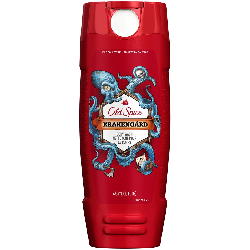 Old Spice Body Wash for Men, Krakengard, Long Lasting Lather, 16 FL OZ 16 fl oz Shipt