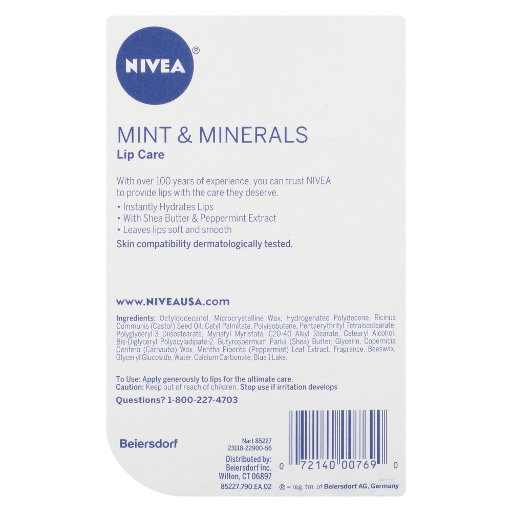 slide 4 of 4, Nivea A Kiss Of Mint Minerals, 1 ct