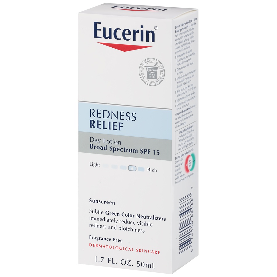 slide 4 of 7, Eucerin Redness Relief Lotion, 1.7 oz