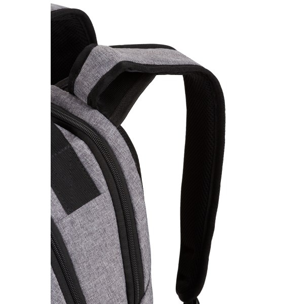 slide 3 of 6, Wenger Tandem Backpack With 16'' Laptop Pocket, Gray/Black, 1 ct