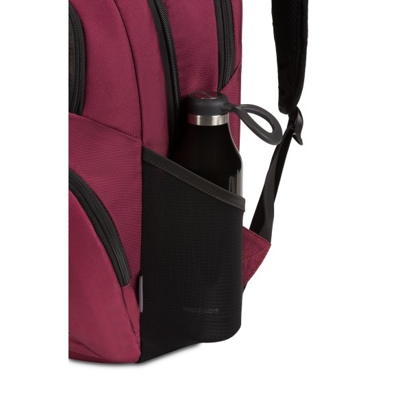 slide 7 of 10, Wenger Tandem Backpack With 16'' Laptop Pocket, Burgundy, 1 ct