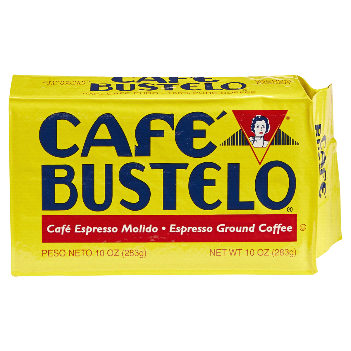 slide 1 of 4, Café Bustelo Espresso Vacuum-Packed Dark Roast Ground Coffee, 10 oz