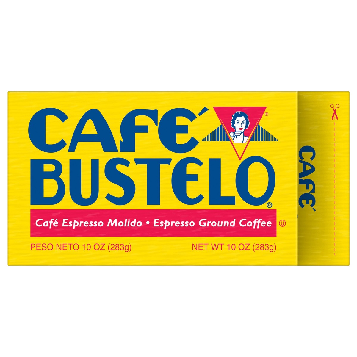 slide 1 of 9, Café Bustelo Espresso Ground Coffee, 10 Ounce Brick, 10 oz