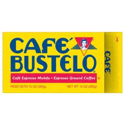 Café Bustelo Espresso Ground Coffee, 10 Ounce Brick