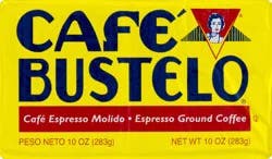 Café Bustelo, Espresso Style Dark Roast Ground Coffee, Vacuum-Packed Brick - 10 oz