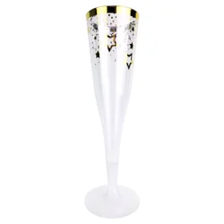 Ampro 6-Pack 5 Ounce Champagne Flutes Shrinkwrapped