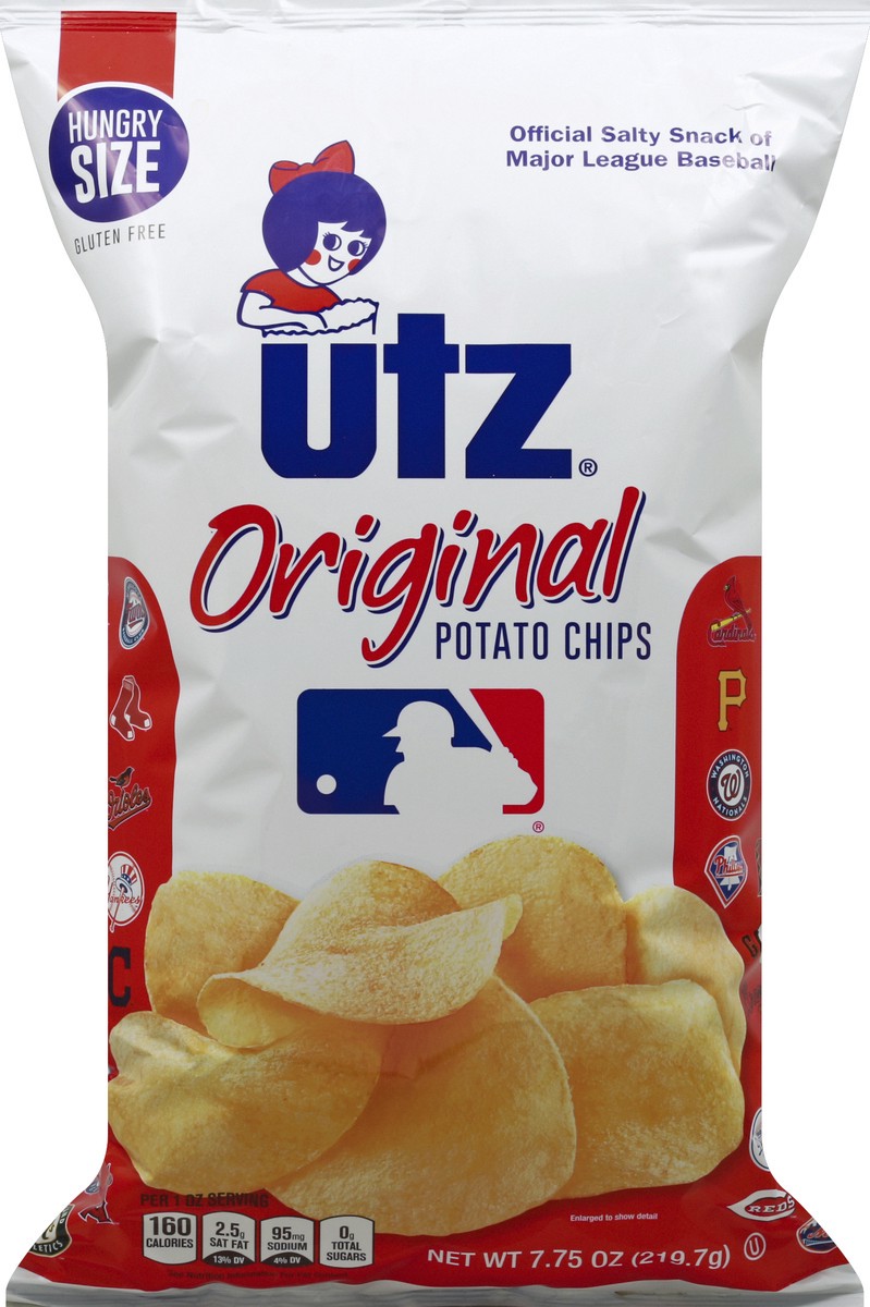 slide 4 of 5, Utz 7.75 oz Utz Original Potato Chips, 7.75 oz