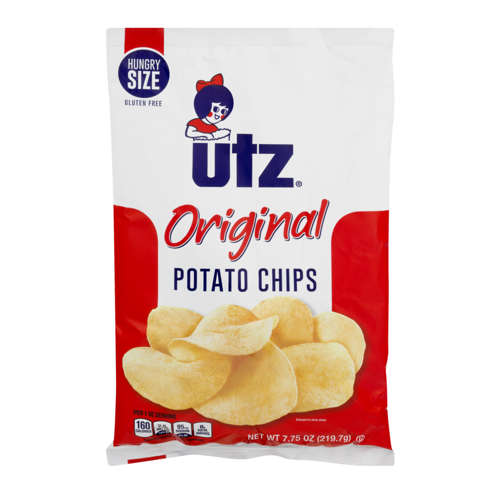 slide 1 of 5, Utz 7.75 oz Utz Original Potato Chips, 7.75 oz