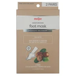 MEIJER FOOT MASK SHEA BUTTER