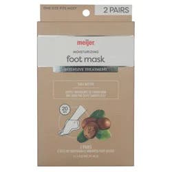 MEIJER FOOT MASK SHEA BUTTER