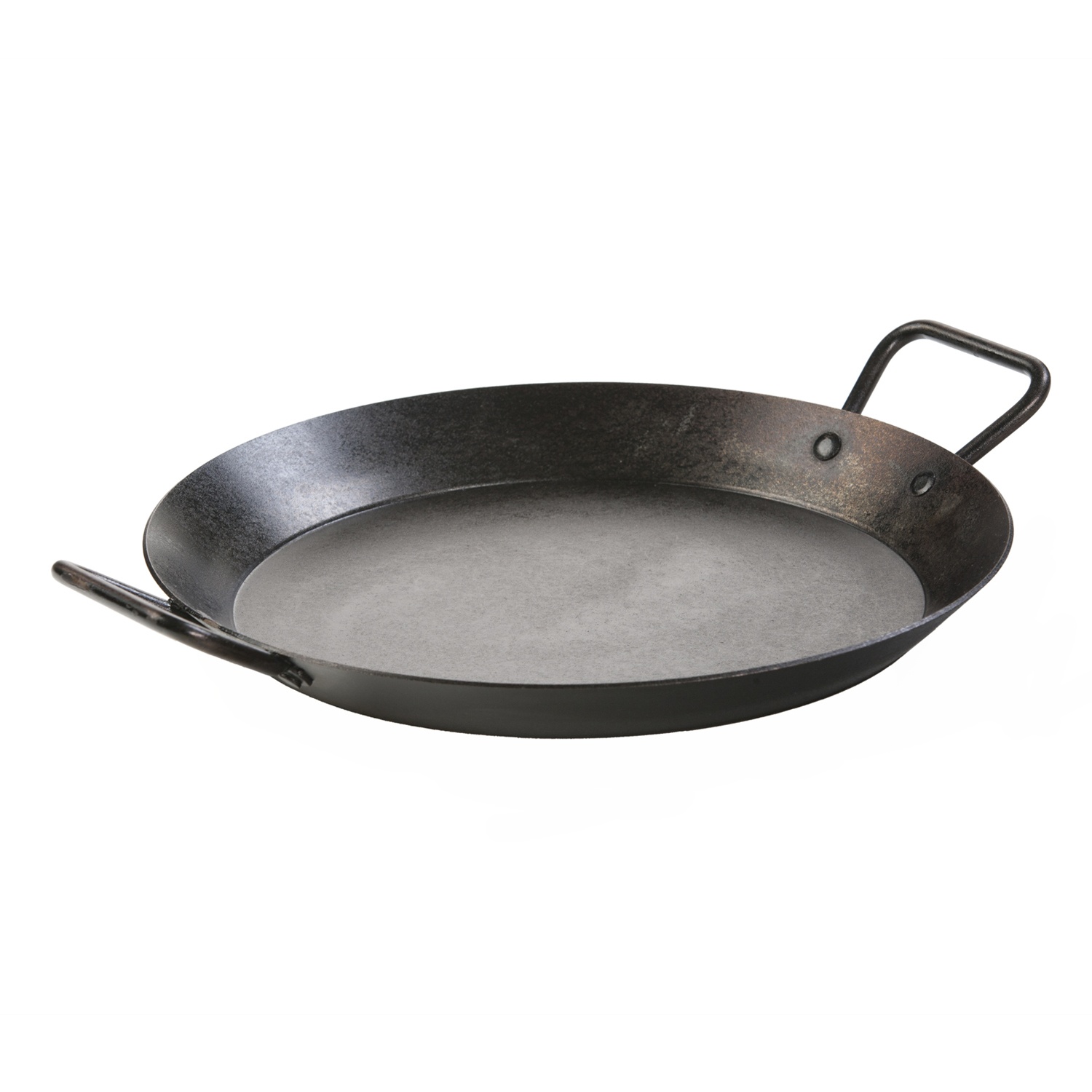 slide 1 of 1, Lodge Seasoned Steel Skillet, Black, 15 in