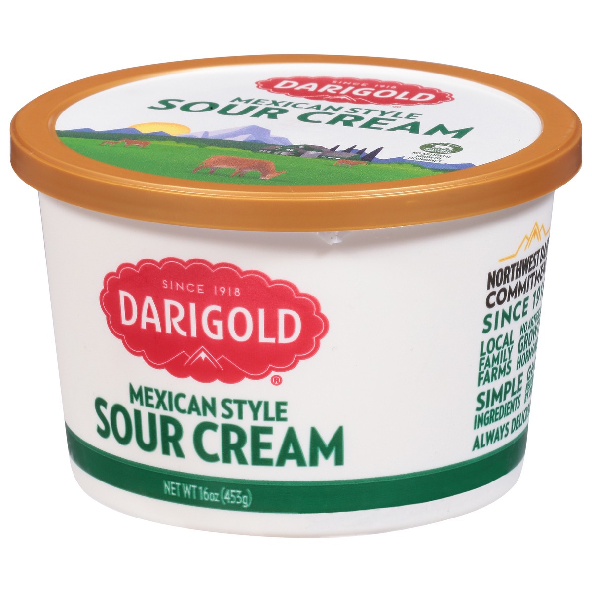 slide 5 of 9, Darigold Mexican Style Sour Cream 16 oz, 16 oz
