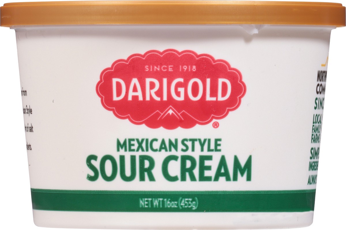 slide 7 of 9, Darigold Mexican Style Sour Cream 16 oz, 16 oz