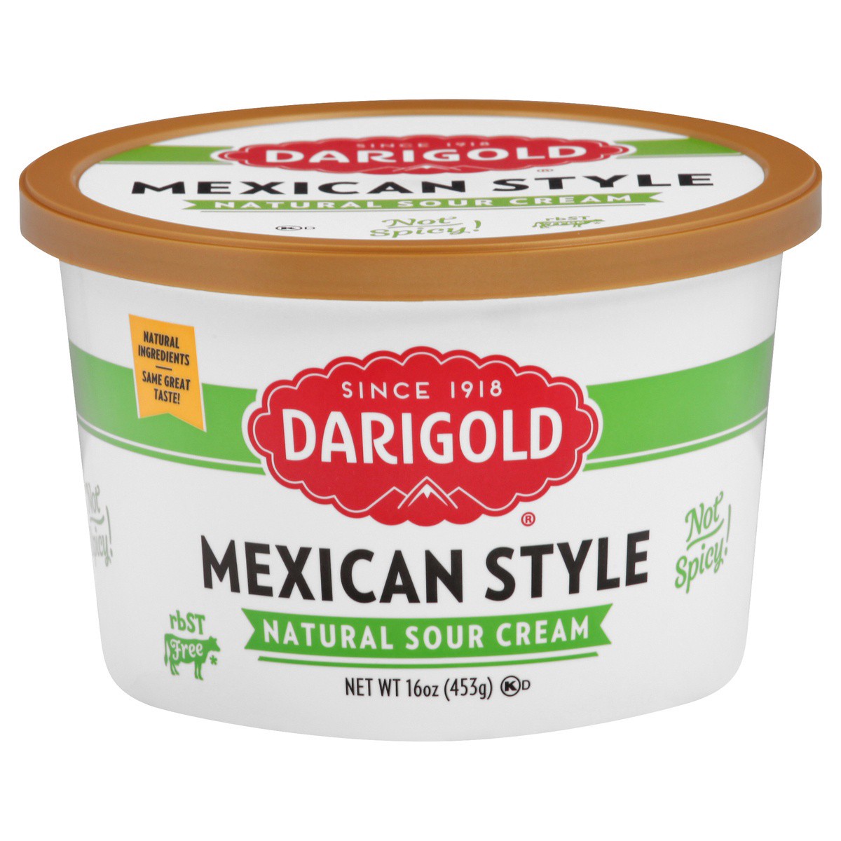slide 1 of 9, Darigold Mexican Style Sour Cream 16 oz, 16 oz