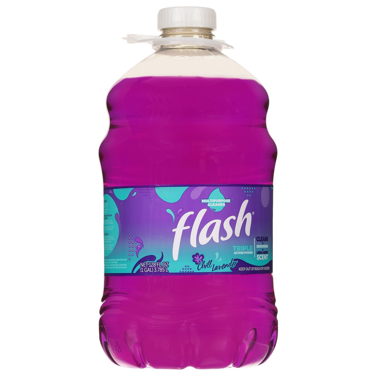 slide 2 of 9, Flash Chill Lavender Multipurpose Cleaner 128 fl oz, 128 oz