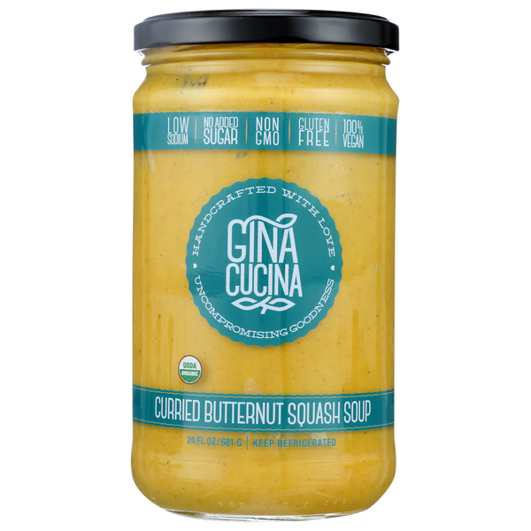 slide 1 of 1, Gina Cucina Butternut Squash Curried, 24 oz