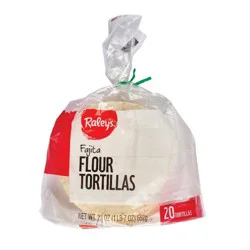 Raley's Fajita Flour Tortillas, 20 ct