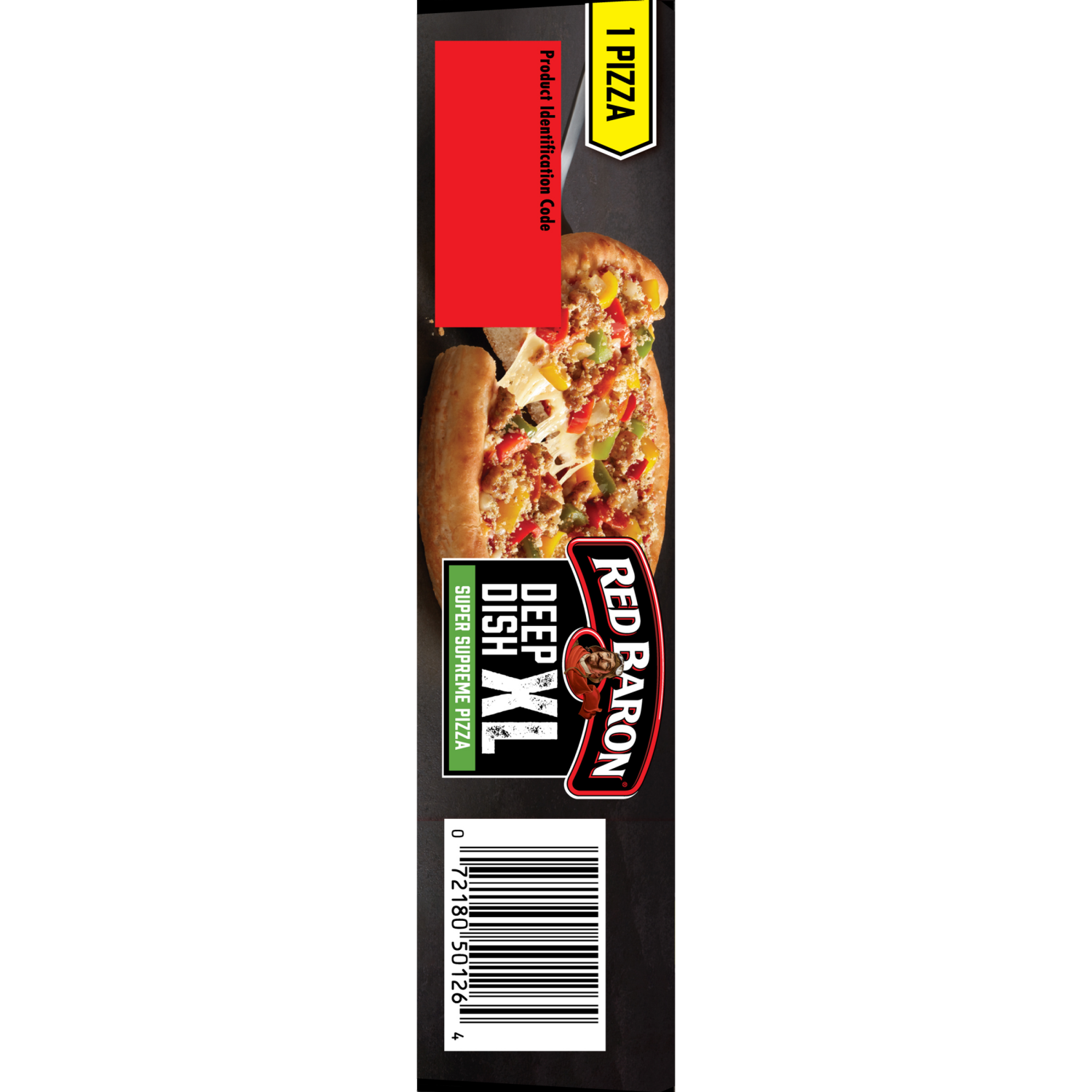 slide 3 of 6, Red Baron Deep Dish Super Supreme XL Pizza 11.62 oz, 11.62 oz