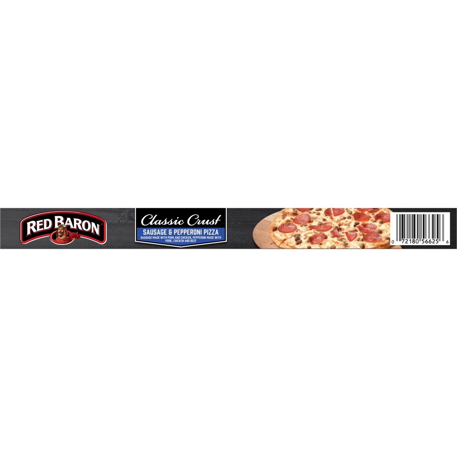 slide 6 of 6, Red Baron Classic Crust Sausage & Pepperoni Pizza 21.95 oz, 21.95 oz