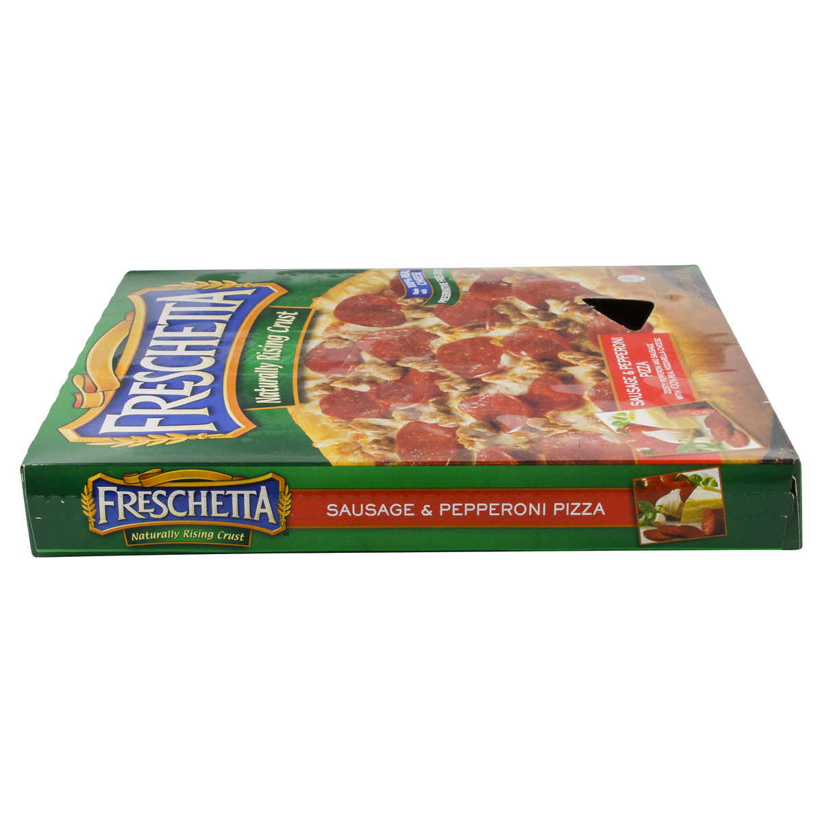 slide 5 of 5, Freschetta Naturally Rising Crust Sausage & Pepperoni Pizza, 29 oz