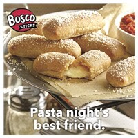 slide 17 of 29, Bosco's Mozzarella Cheese Stuffed Breadsticks, 14.5 oz (Frozen), 411.55 g