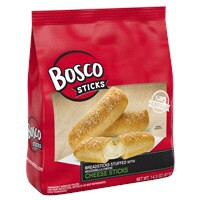slide 18 of 29, Bosco's Mozzarella Cheese Stuffed Breadsticks, 14.5 oz (Frozen), 411.55 g