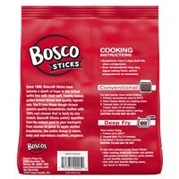 slide 26 of 29, Bosco's Mozzarella Cheese Stuffed Breadsticks, 14.5 oz (Frozen), 411.55 g