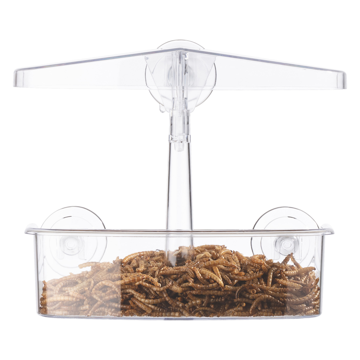 slide 3 of 3, Droll Yankees Observer Window Bird Feeder 0.5 lb, 0.5 lb