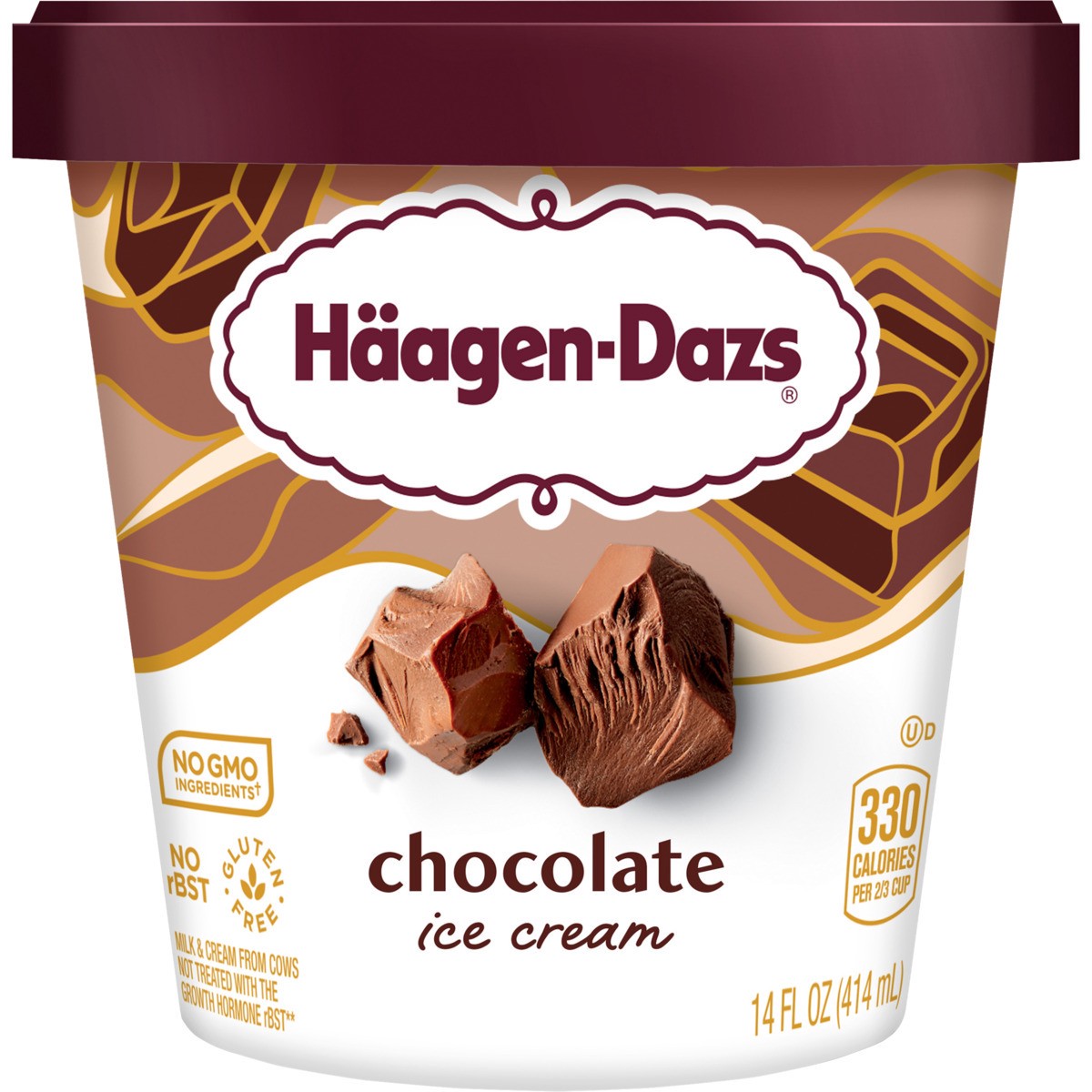 slide 1 of 9, Häagen-Dazs Ice Cream, 14 fl oz