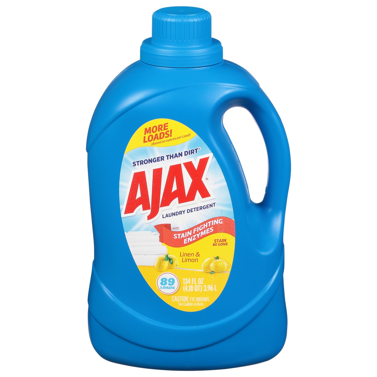 slide 1 of 10, Ajax Linen & Lemon Laundry Detergent 134 fl oz, 134 fl oz