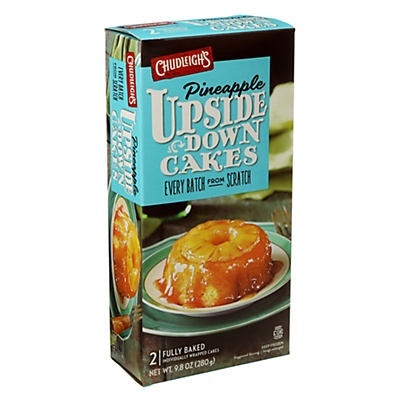 slide 1 of 1, Chudleigh's Pineapple Upside Down Cakes, 9.8 oz