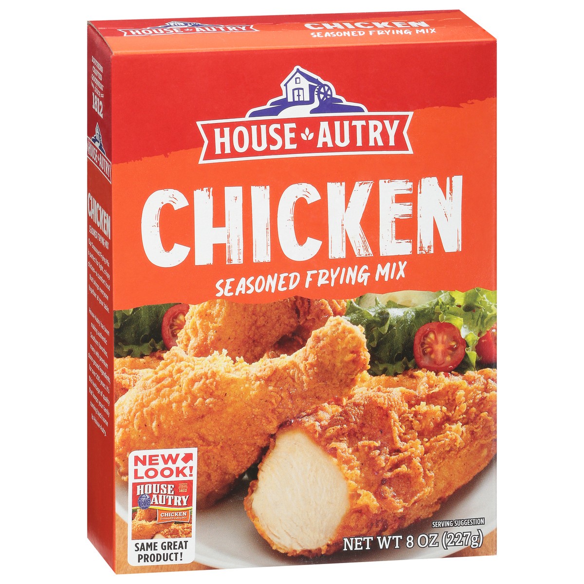 slide 8 of 9, House-Autry Seasoned Chicken Frying Mix 8 oz, 8 oz