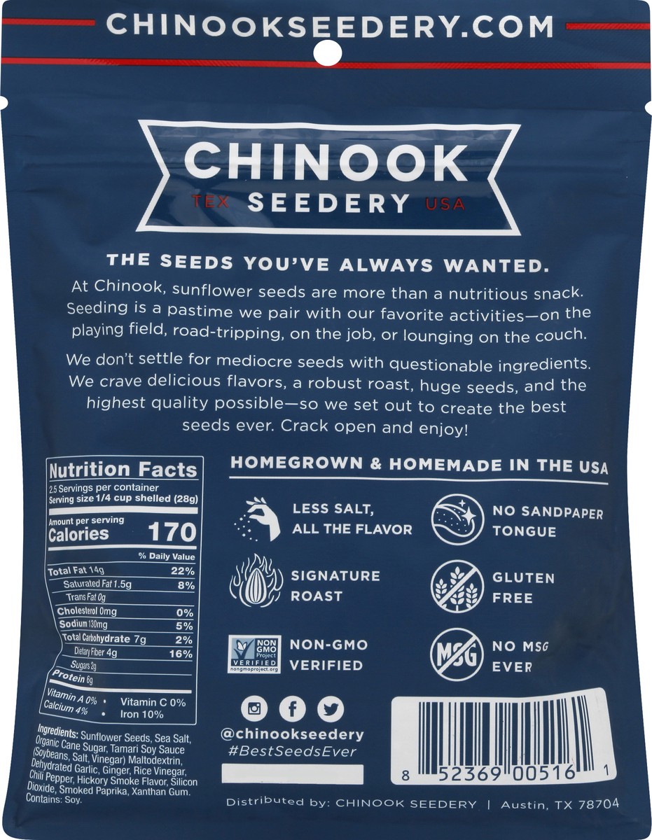 slide 7 of 9, Chinook Seedery Sunflower Seeds 4 oz, 4 oz