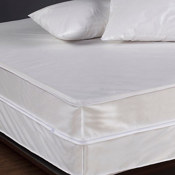 slide 3 of 3, Everfresh Waterproof King Bed Protector Set - White, 1 ct