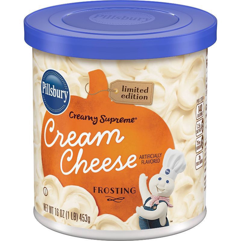 slide 2 of 5, Pillsbury Creamy Supreme Seasonal Cream Cheese Frosting - 16oz, 16 oz