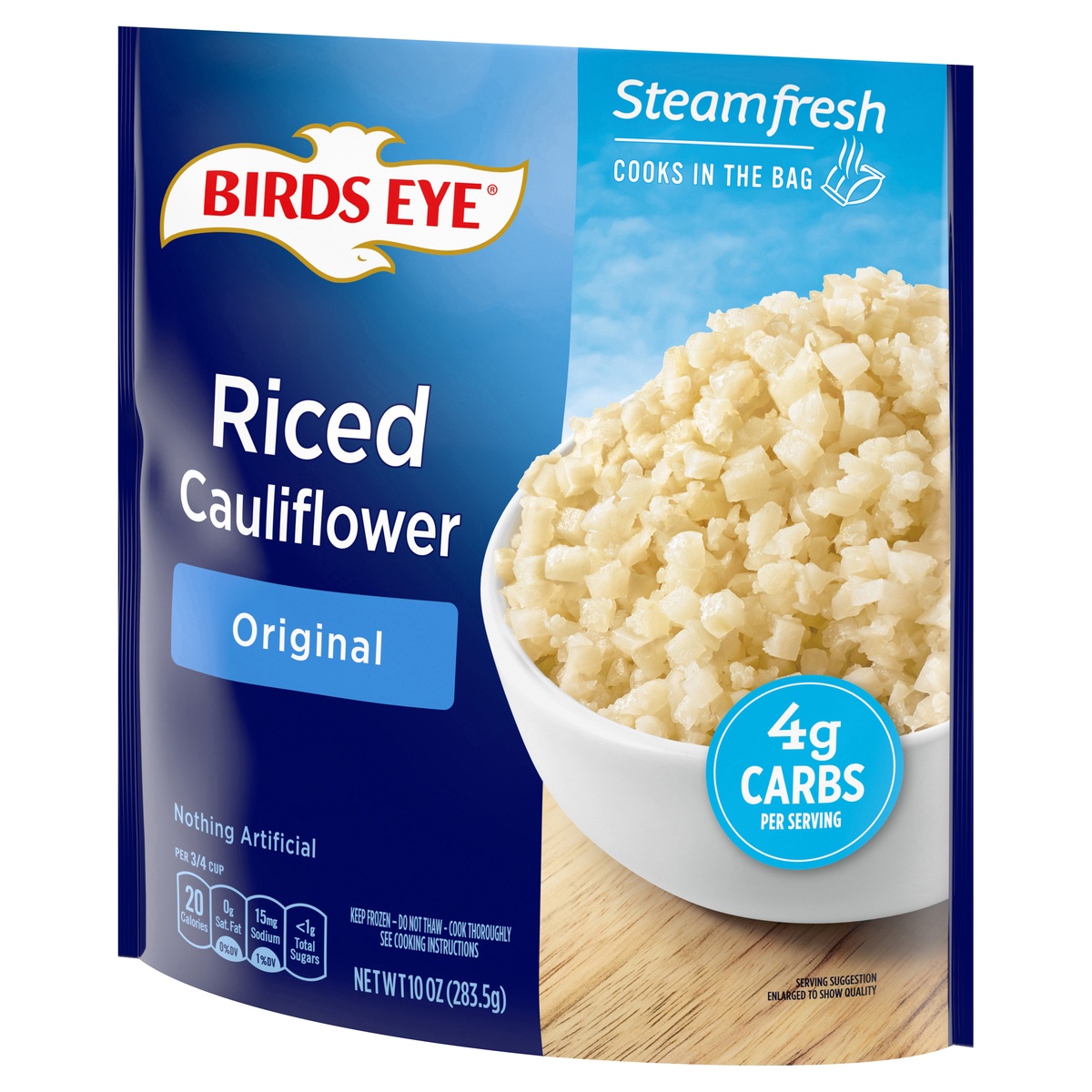 slide 3 of 10, Birds Eye Steamfresh Original Riced Cauliflower, 10 oz