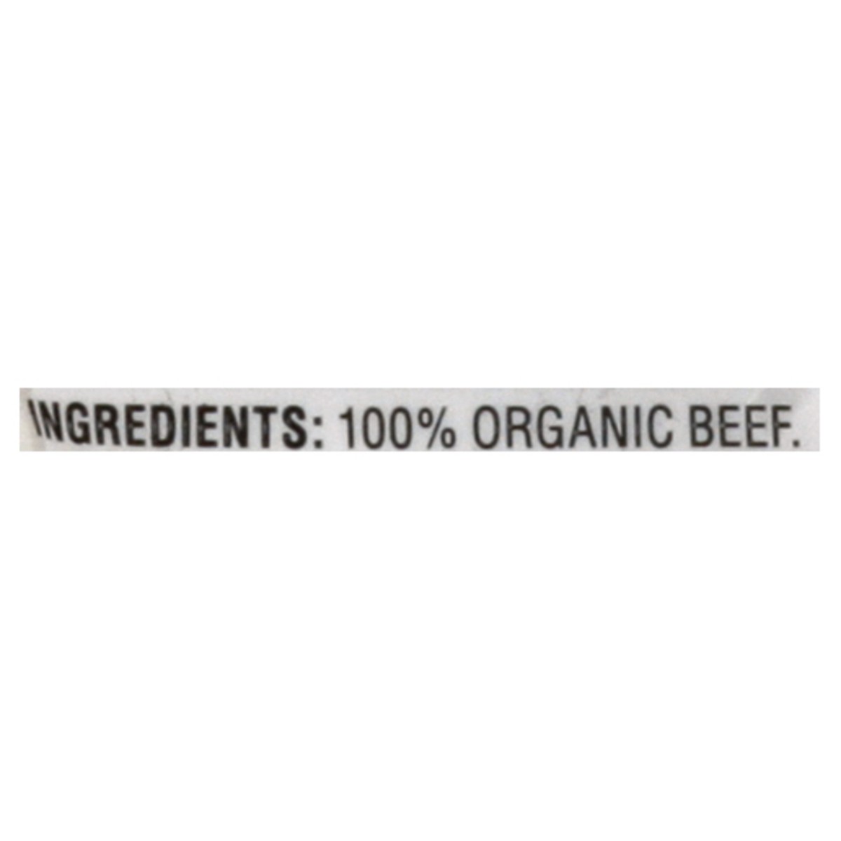 slide 4 of 11, O Organics Beef Patties 85% Lean 15% Fat, 32 oz