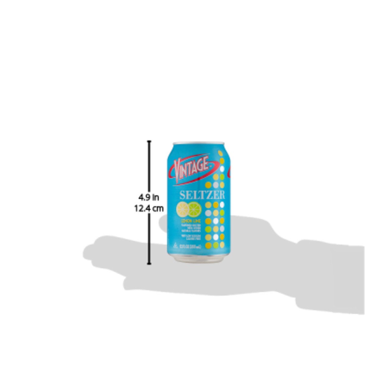 slide 7 of 9, Vintage Seltzer Lemon Lime - 12 oz, 12 oz