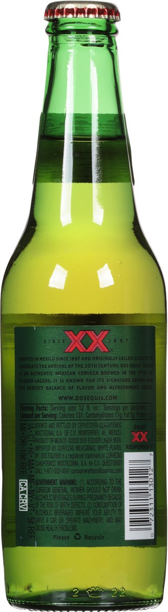 slide 7 of 9, Dos Equis Lager, 12 fl oz