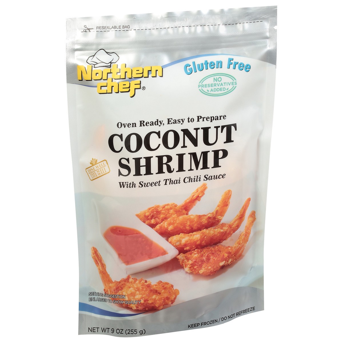 slide 6 of 9, Northern Chef Gluten Free Coconut Shrimp 9 oz, 